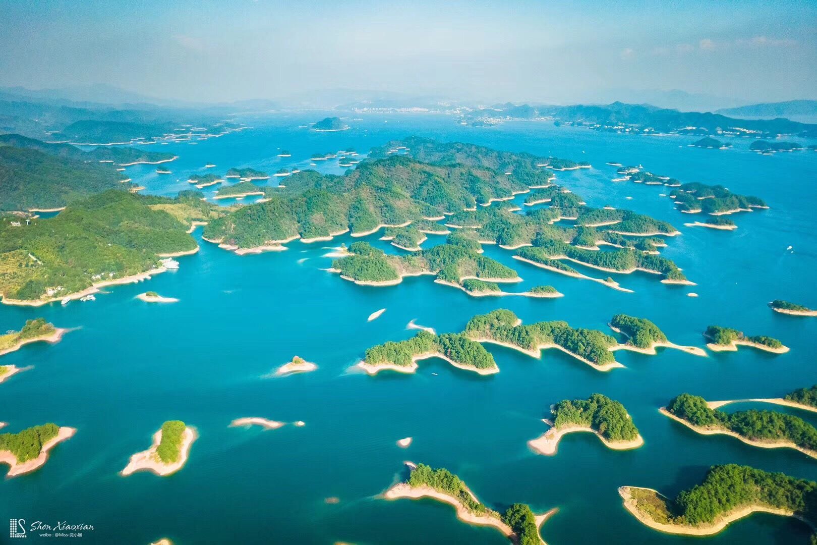 千岛湖群岛湖景
